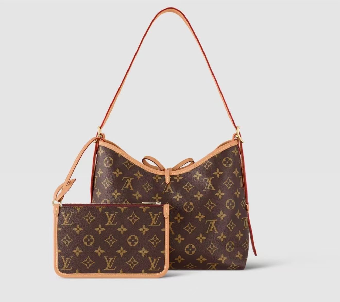 Monogram shoulder bag